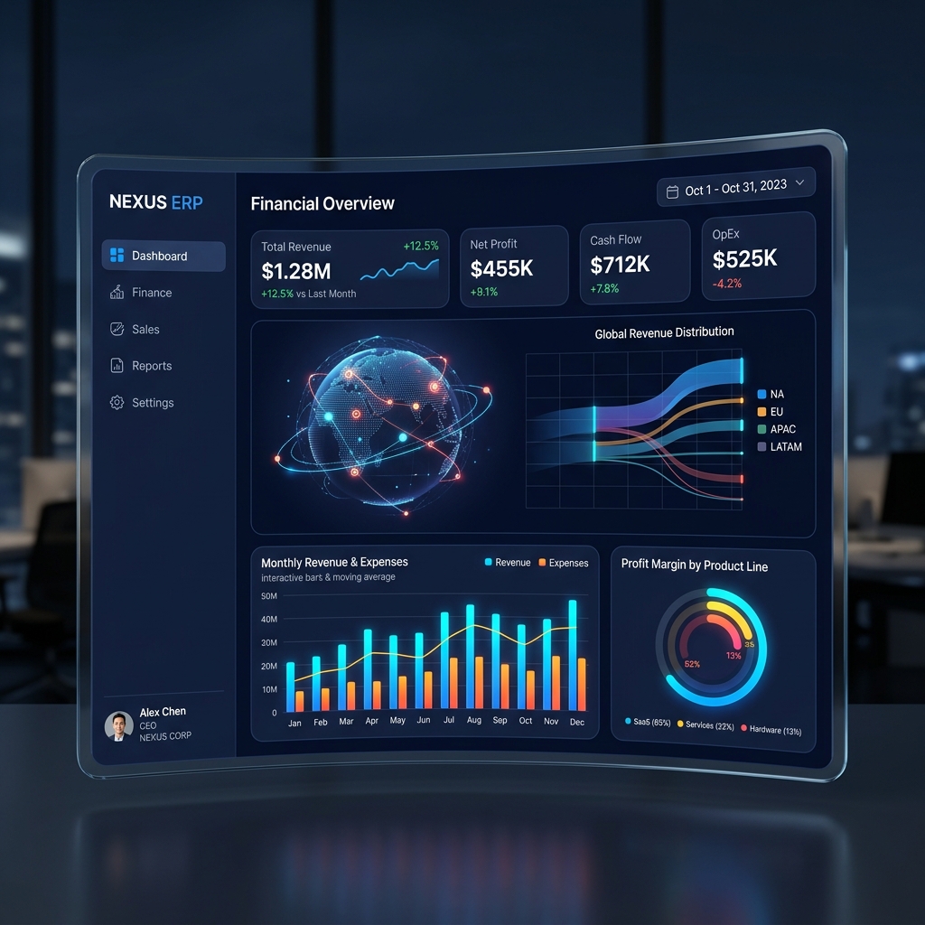 Novo Painel de Controle